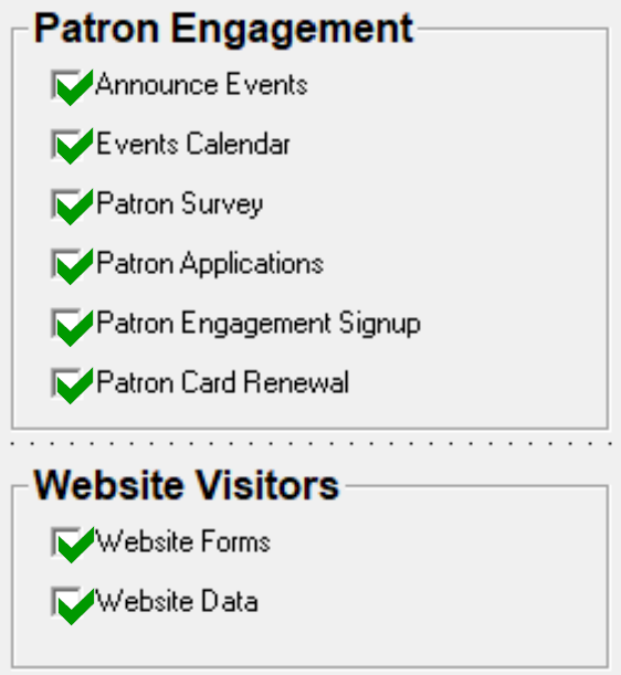 Patron Engagement Tools Patron Engagement Tools